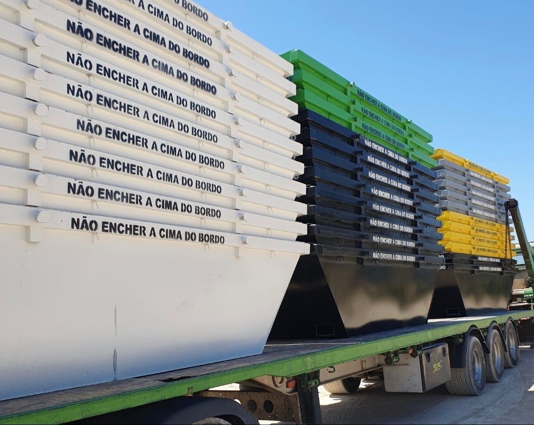 SALVATERRA de MAGOS contentores e carrinhas para recolha de entulho