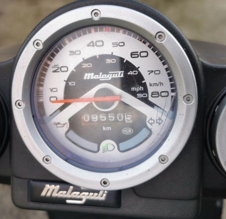 Włoski skuter Malaguti F12 po remoncie