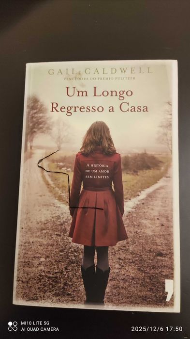 Um Longo Regresso a Casa - Gail Caldwell - portes incluídos