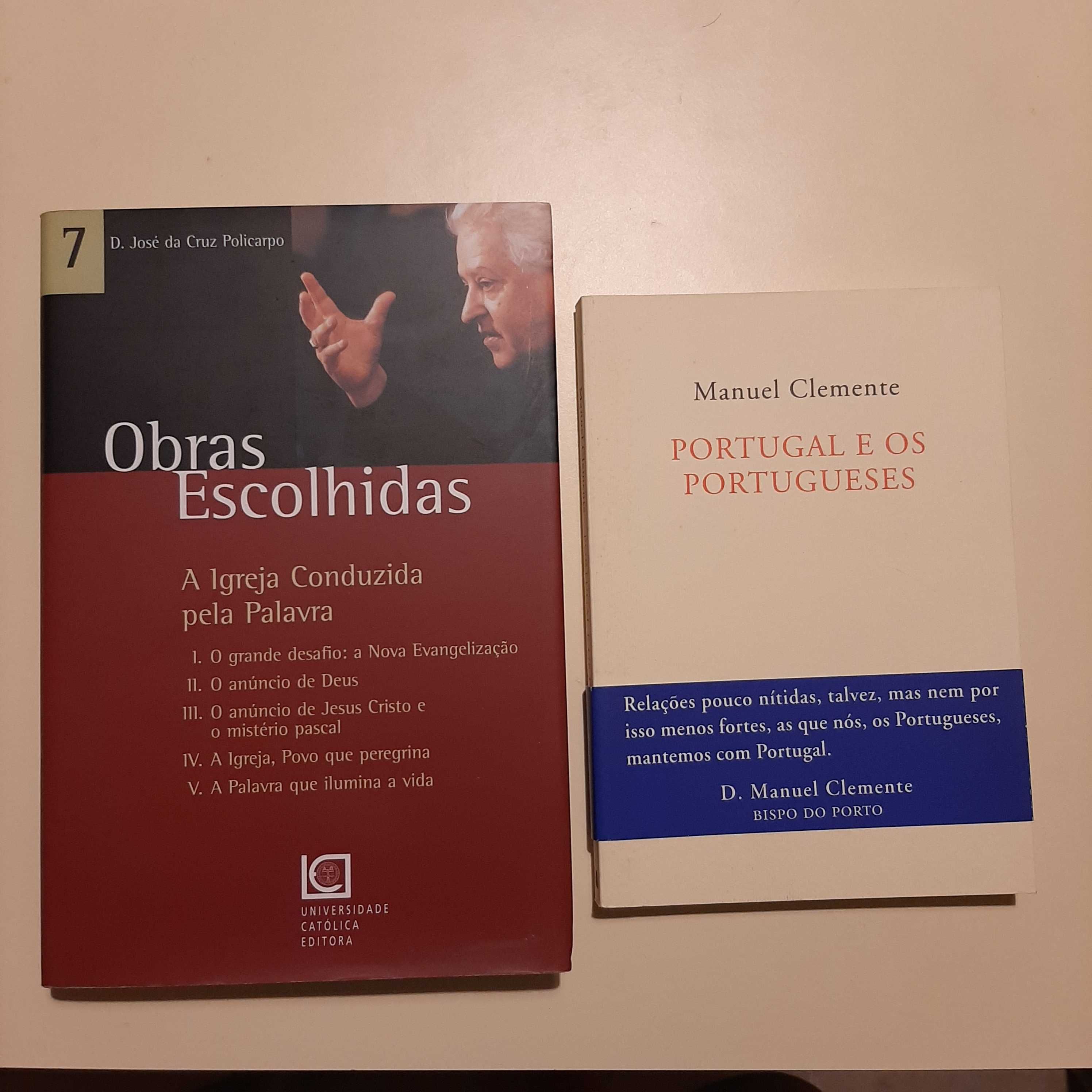 Vendo livros de autores de língua portuguesa sobre religião