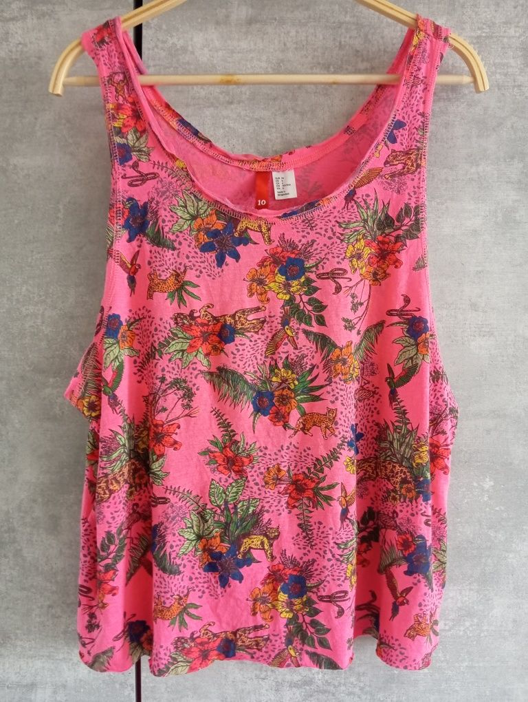 Bluzka H&M różowa