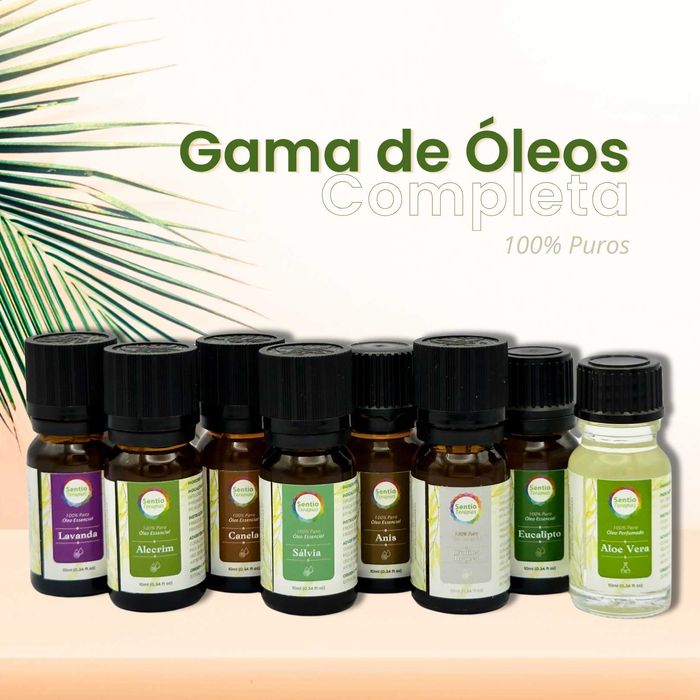 Kit Completo - Óleos Essenciais e Perfumados