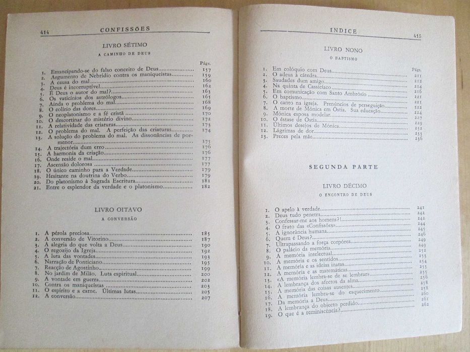 Confissões, de Santo Agostinho