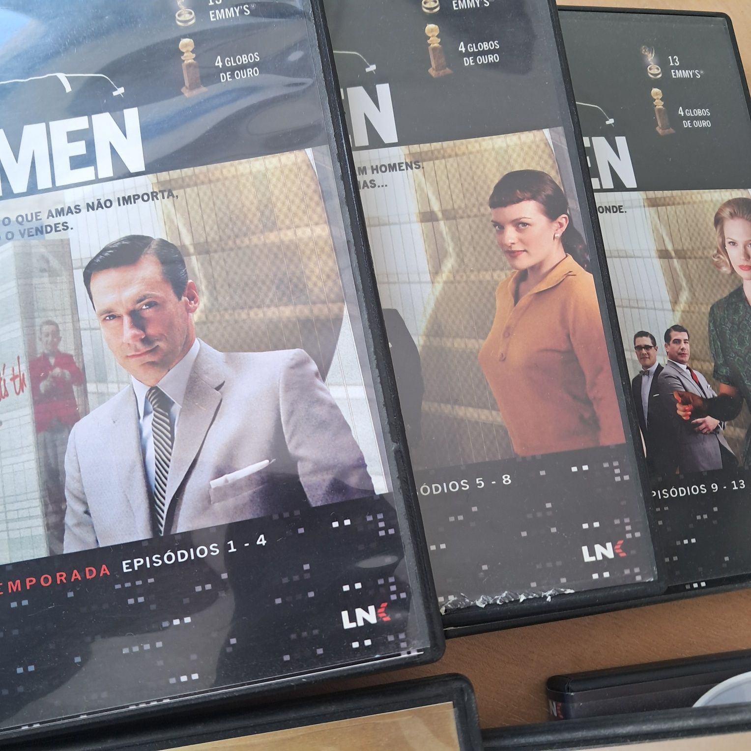 DVD MadMen T1 e T2