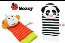Развивающие погремушки носочки Sozzy