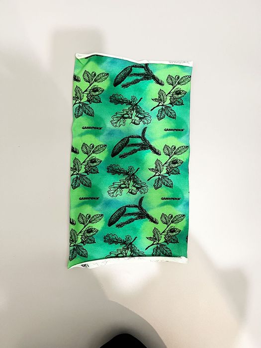 Greenpeace zielona bandana nowa