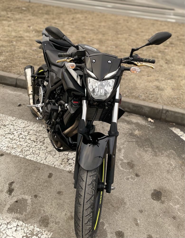 Yamaha mt25 mt03Повне переоформлення