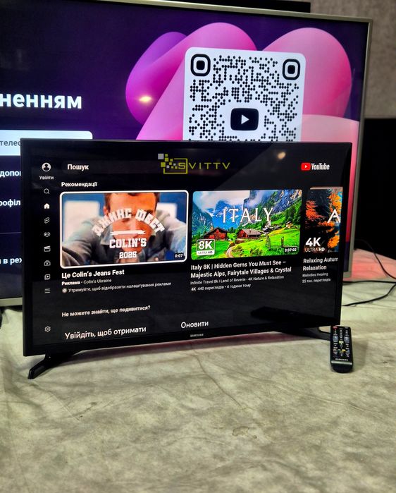 Телевізор Samsung 32"  Wi-Fi Smart Tv