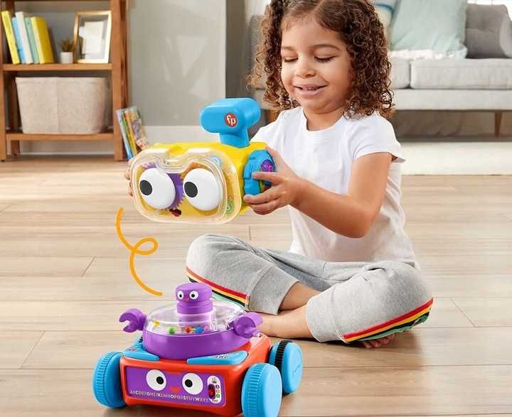 Zabawka FisherPrice Uczący Przyjaciel Robot 4w1 FRANCUSKA WERSJA C56