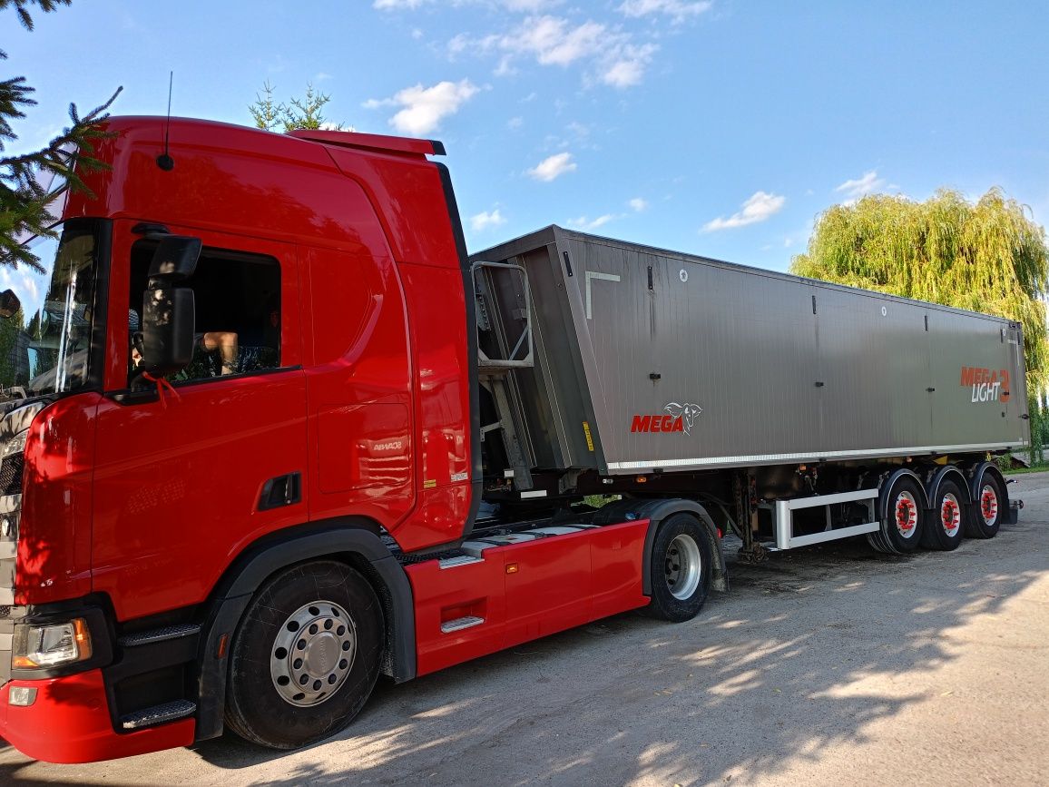 INTER CARS Mega 45m3, 2022r, naczepa wywrotka