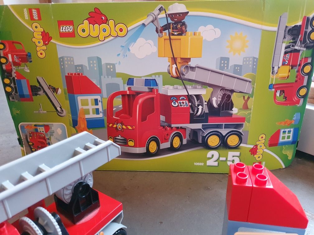 Lego Duplo straż pożarna wóz 10592