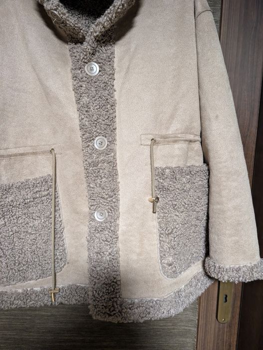 Płaszcz zimowy dwustronny