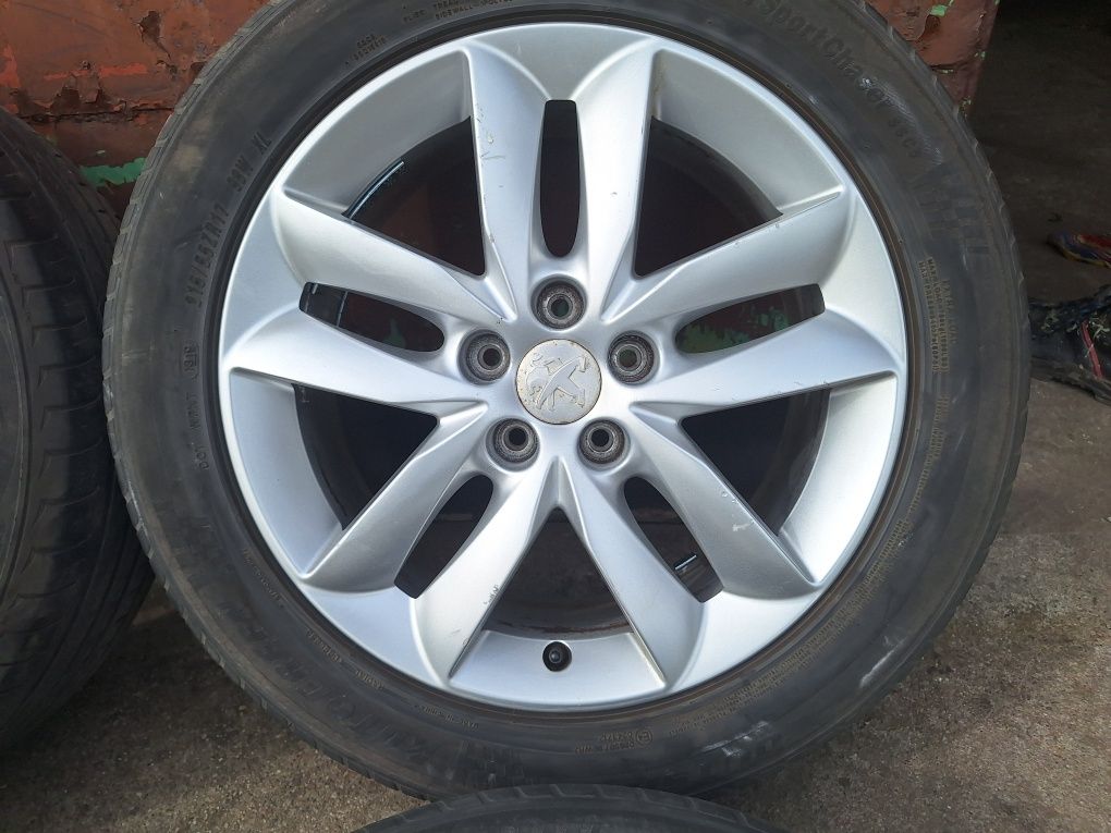 Alufelgi 5x108 17 ET46 PEUGEOT 407 508 Expert Traveller CITROEN koła
