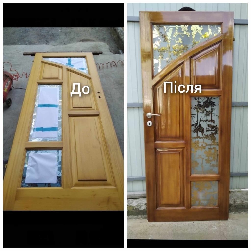 Реставрація дверей та мебелі