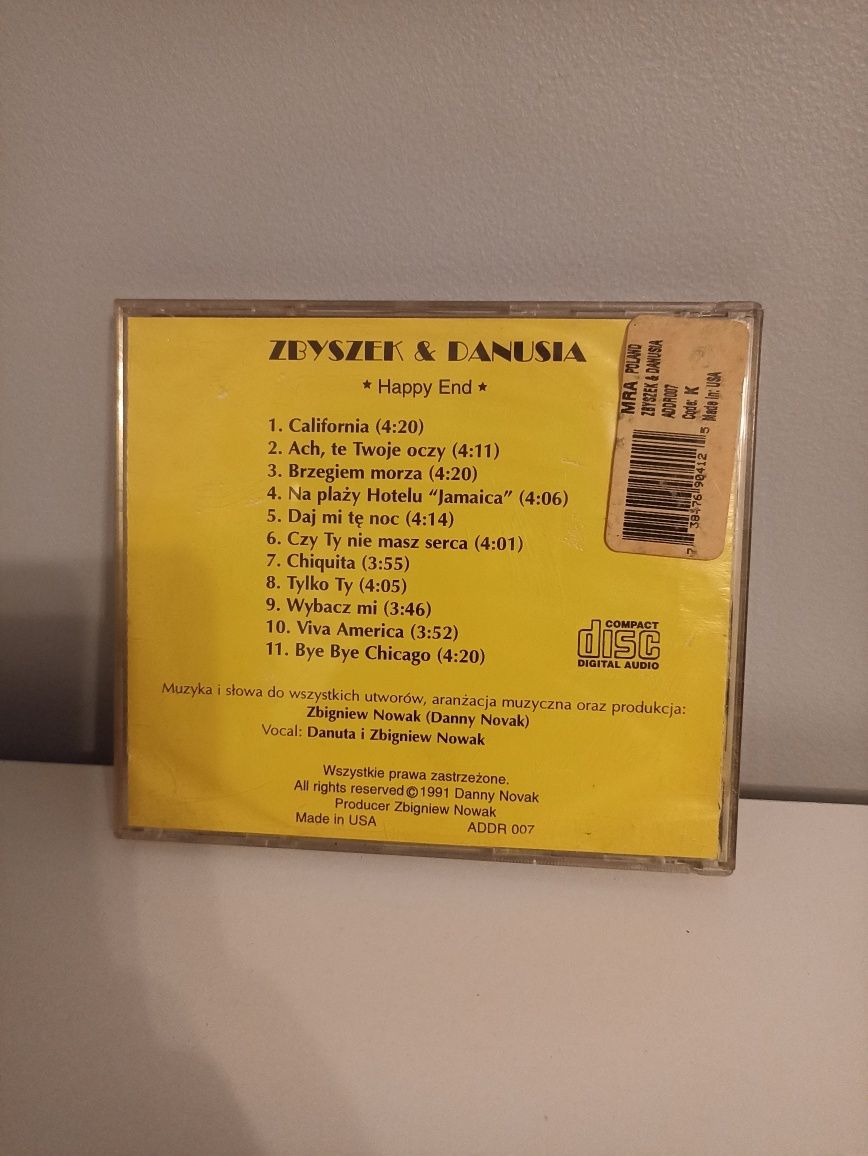 Happy End Zbyszek i Danusia płyta CD 1991