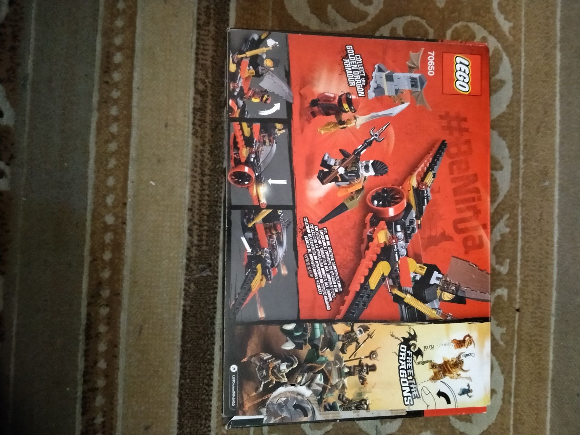 Pudelko po klockach Lego Ninjago 70650