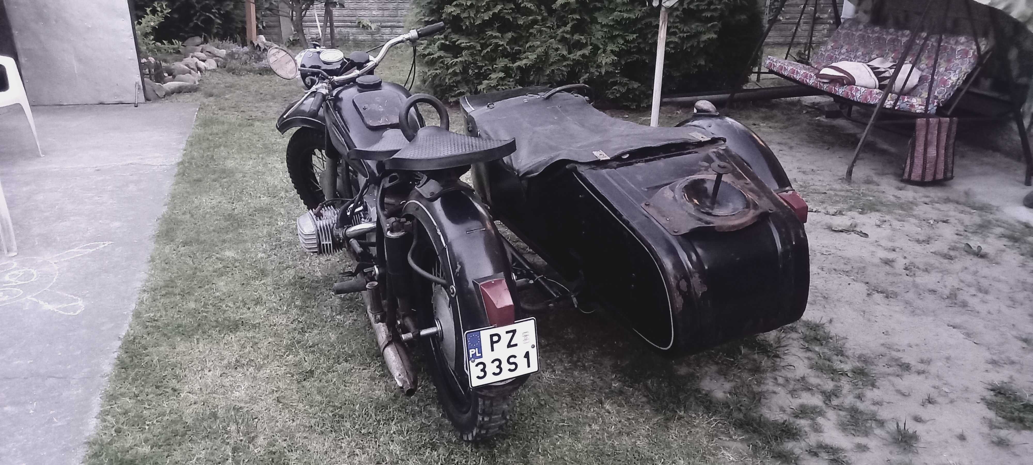 Motocykl KMZ K-650 Dniepr 1970