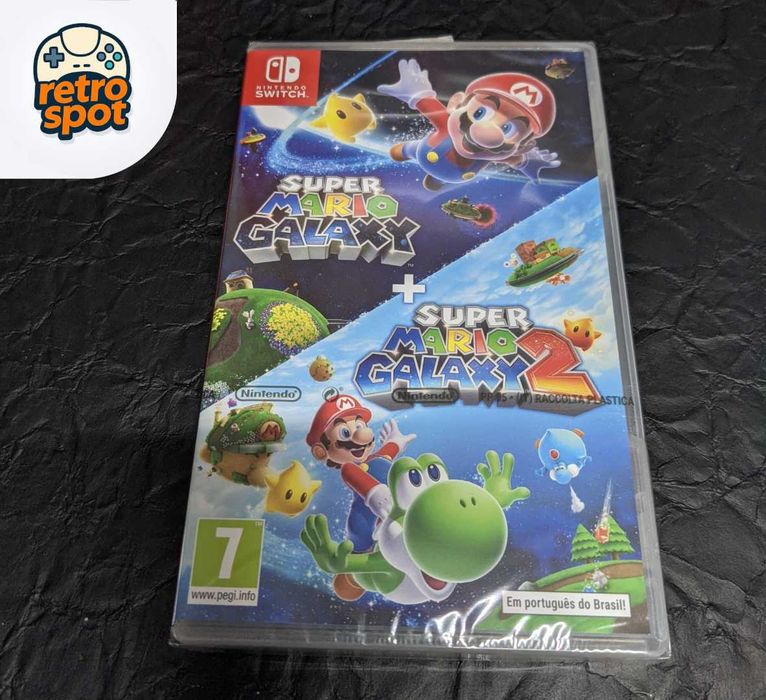Super Mario Galaxy 1 + 2 (Selado)