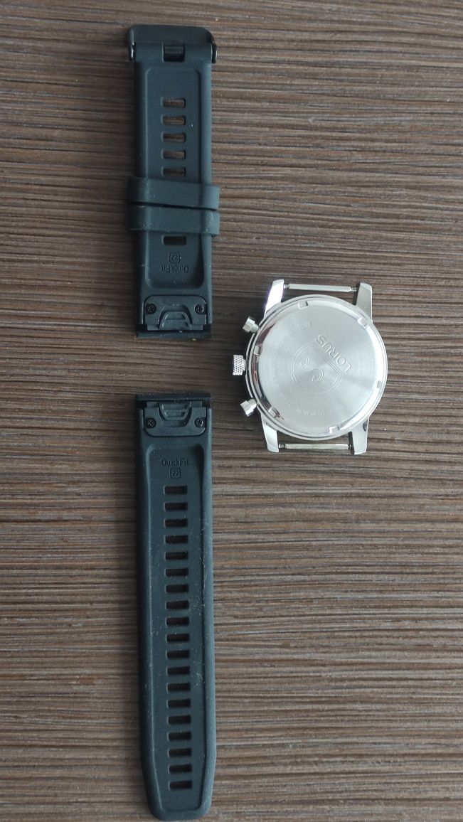 Zegarek LORUS CARBON Chronograf - nowy pasek
