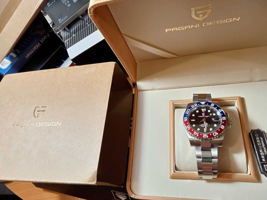 Relogios Pagani automáticos. Variedade. Oportunidades