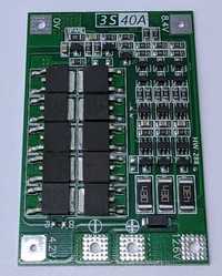 Плата BMS 3S 40A контролер заряда з балансуванням