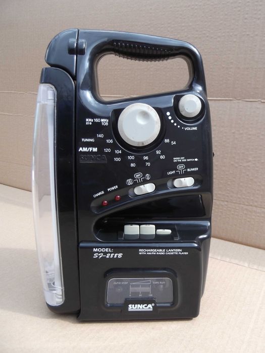 Фонарь с радио, радио-фонарь радиоприемник Sunca