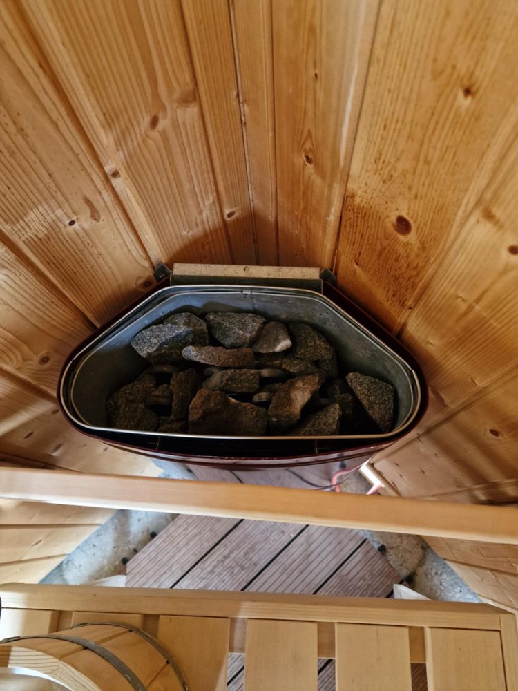 Sauna zewnętrzno-wewnętrzna