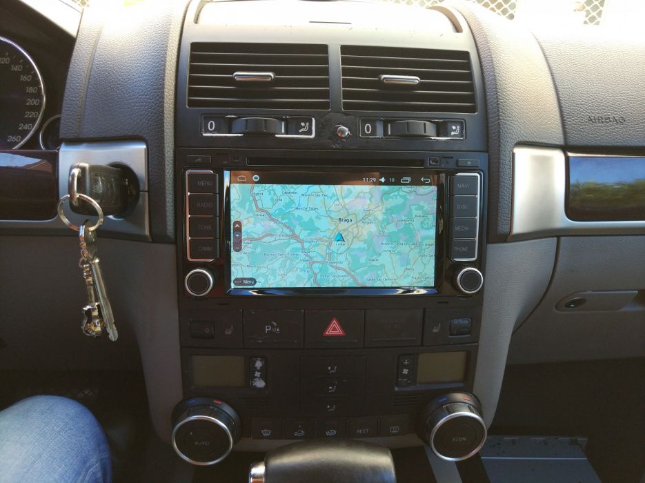 Auto Radio VW Touareg 2004 a 2011 GPS Bluetooth Wifi USB Android