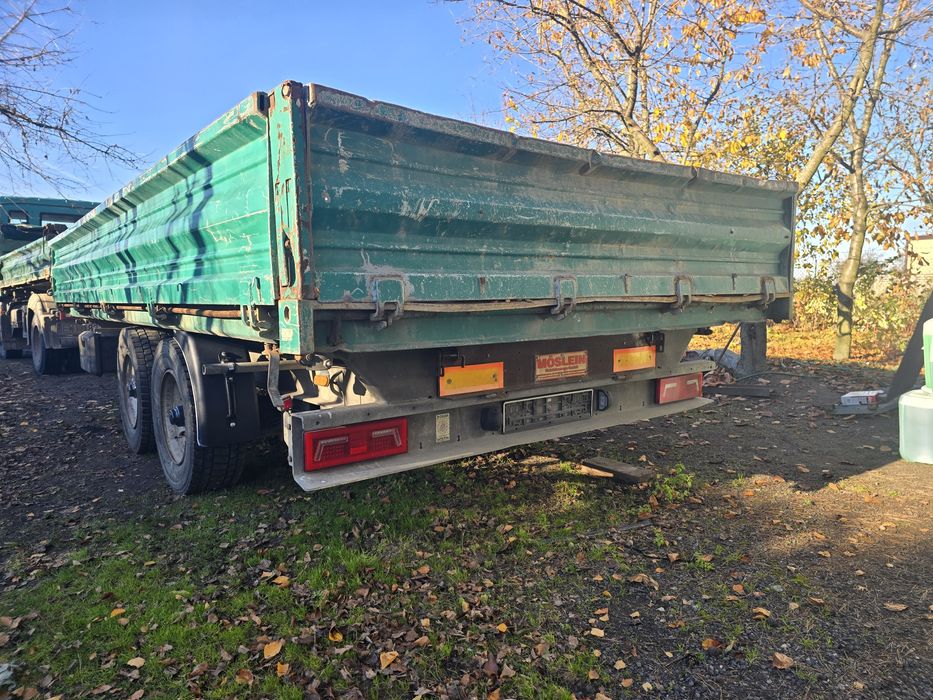 Przyczepa Moeslein laweta wywrotka tandem