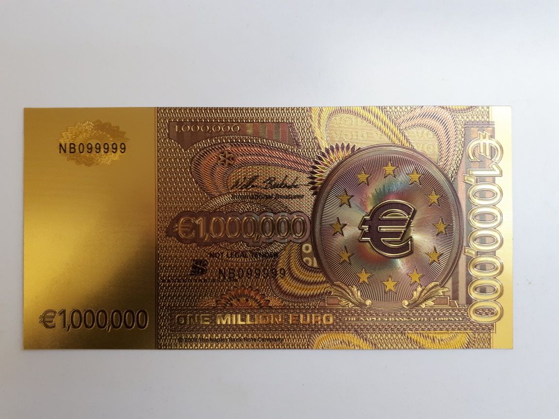 Подарок сувенир банкнота 1 000 000 евро