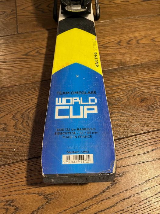 Dynastar Team Omeglass Worldcup – 132 cm + wiązania LOOK NX TEAM