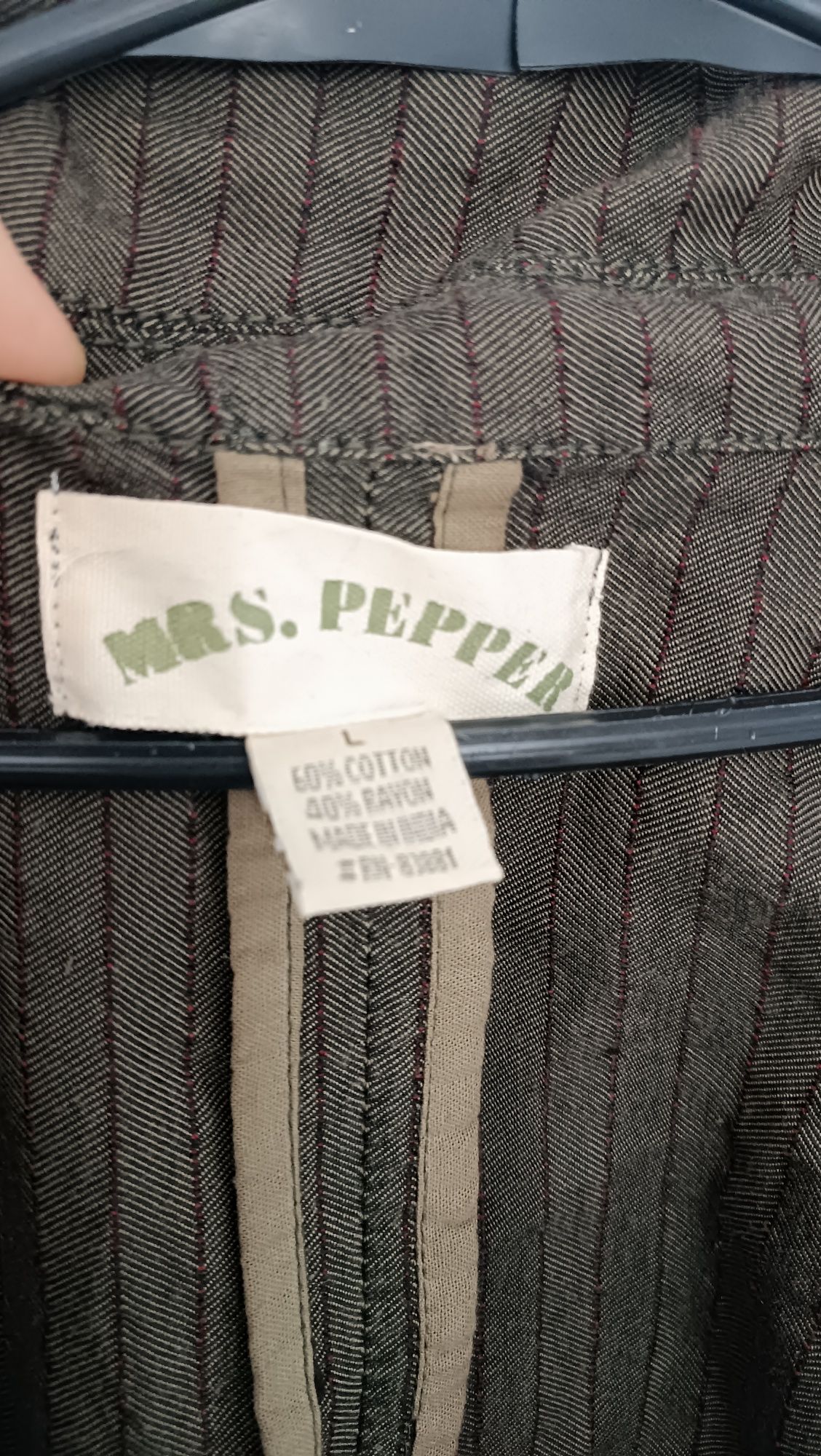 Płaszcz wiosenny damski MRS Pepper roz XL