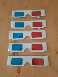 Okulary 3D; do oglądania filmów i gier 3D