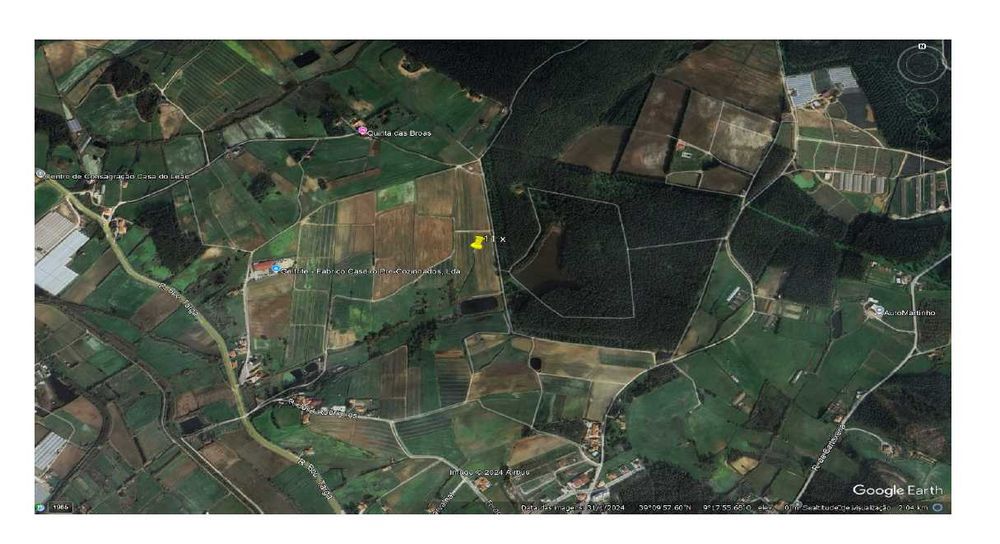 Vende-se Terreno Agrícola em A dos Cunhados com 10 Hectares