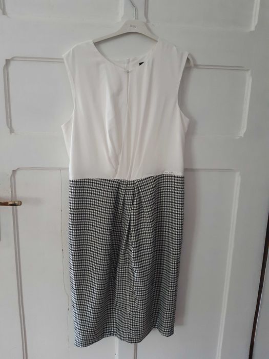 Elegancka sukienka damska rozmiar 42 marki Orsay w pepitę