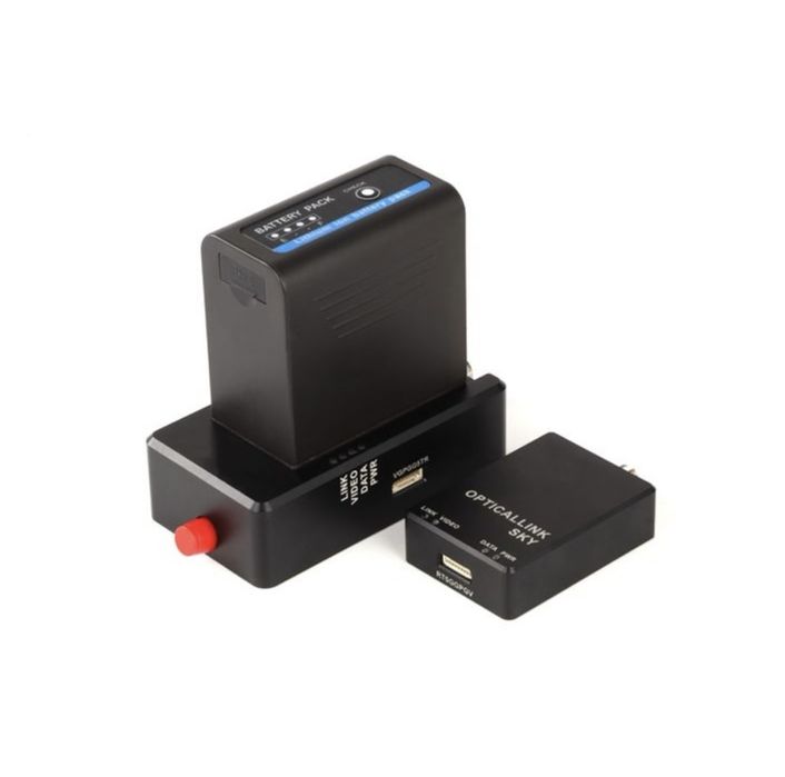 Станція підключення оптоволокна AvengeAngel до пульта та окулярів