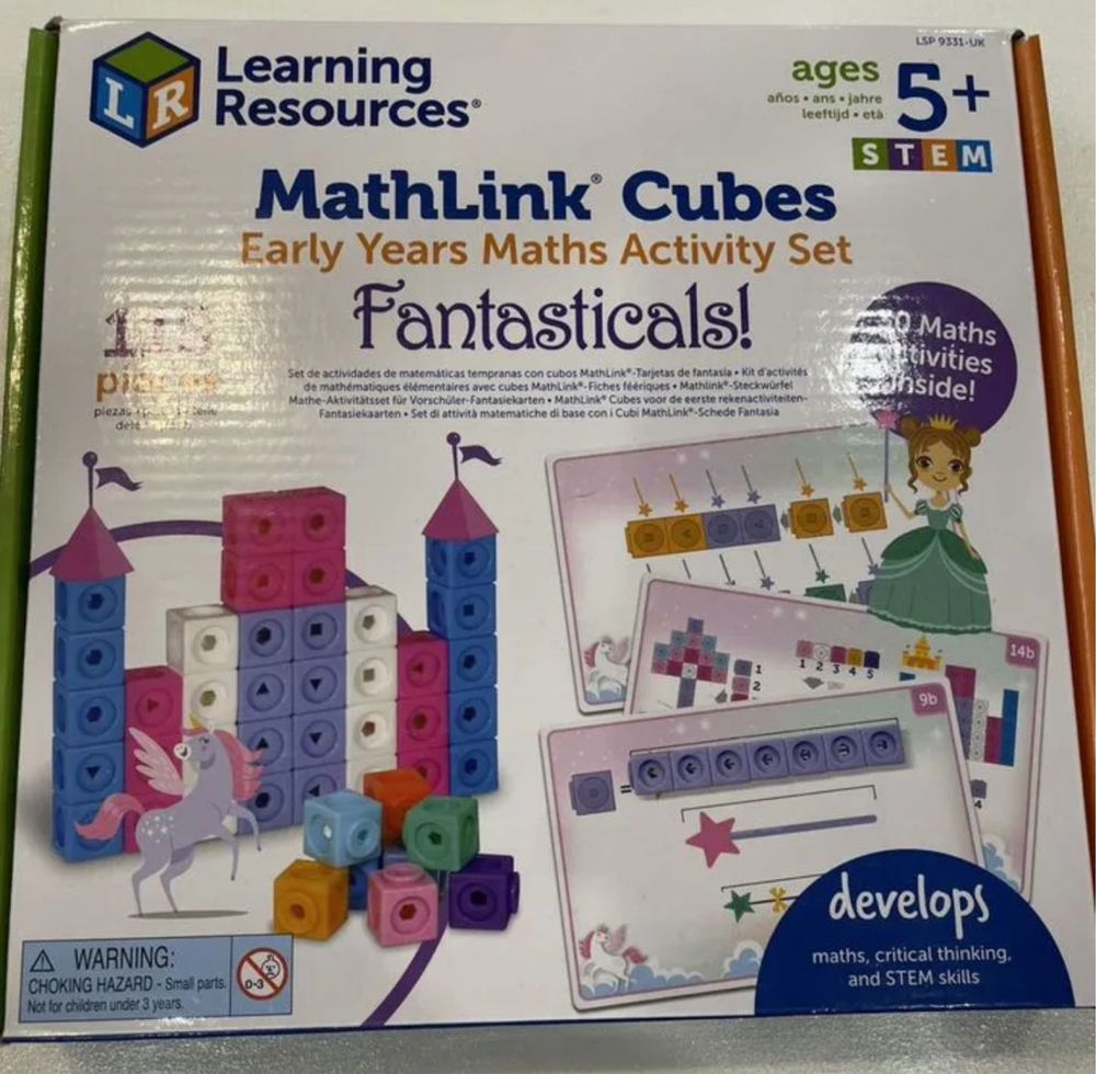 Настольная игра Learning resources Математические кубики