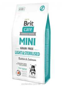 Brit Care Mini Grain Free Light & Sterilised 2кг