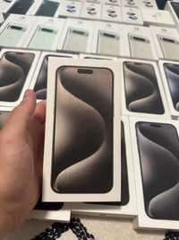 Iphone 15 pro max 256gb natural titanium новий запакований