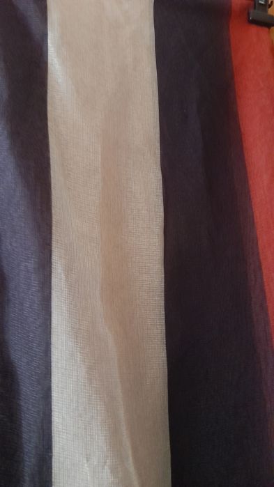 2 cortinados com argolas em organza 2,60x1,40 m - ÚLTIMOS DIAS
