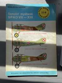 Typy broni i uzbrojenia 114 - Samolot myśliwski SPAD VII - XIII