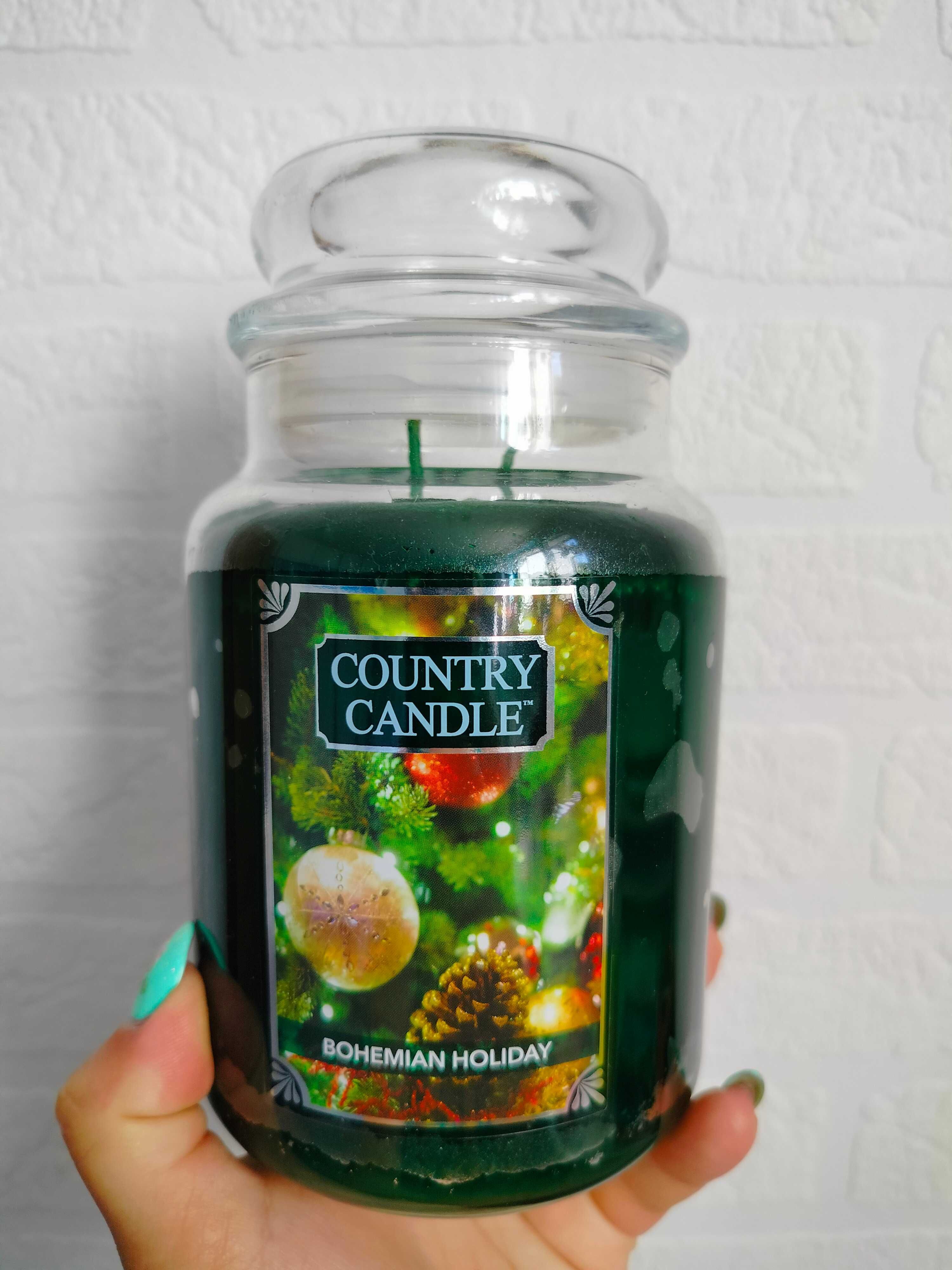 Country Candle Bohemian Holiday 680g świeca świąteczna