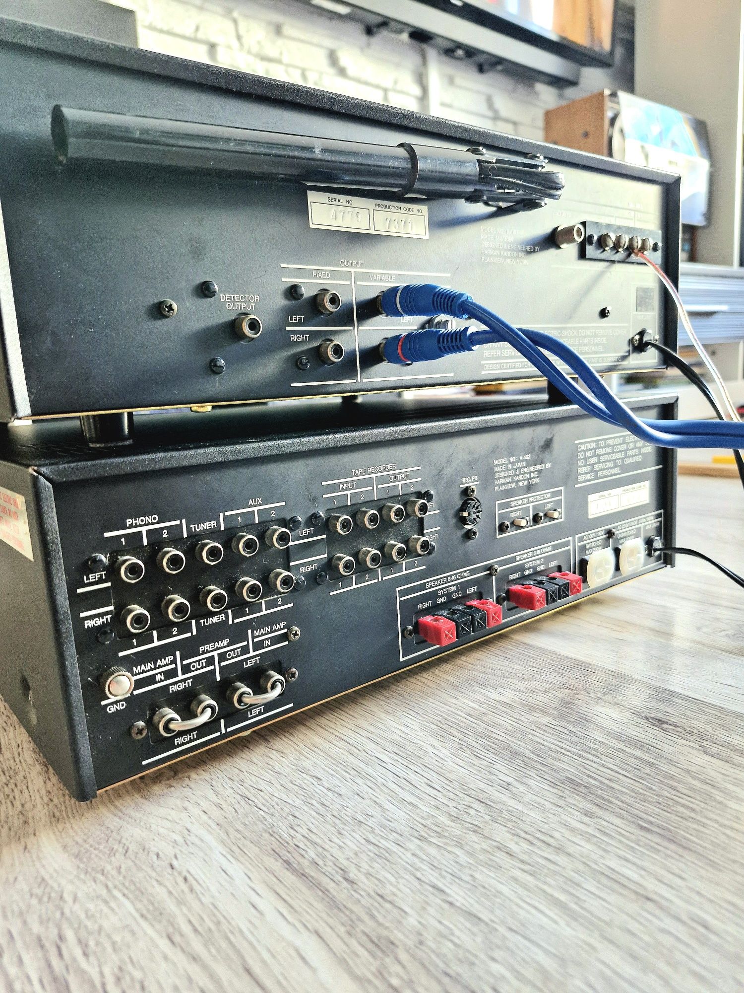 Harman Kardon A402 T403 zestaw audio wzmacniacz, tuner