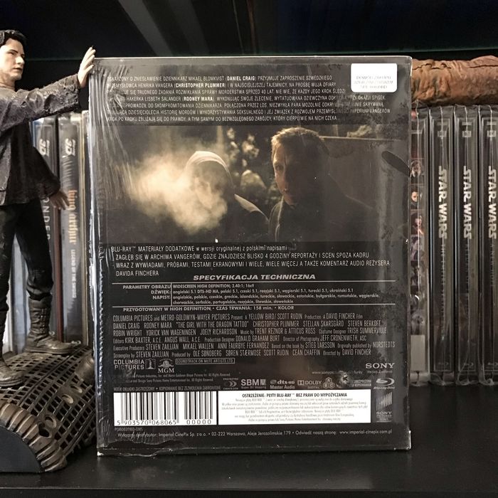 Dziewczyna z tatuażem (2xBlu-Ray, Digipack) - wydanie PL