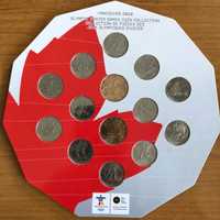 Kolekcja monet - Zimowe igrzyska olimpijskie Vancouver 2010