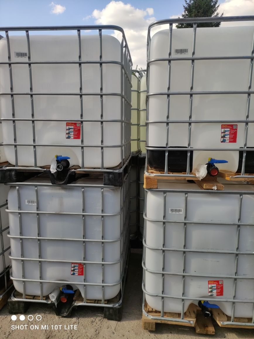 Zbiornik 1000l pojemnik ibc nowa dostawa F VAT transport