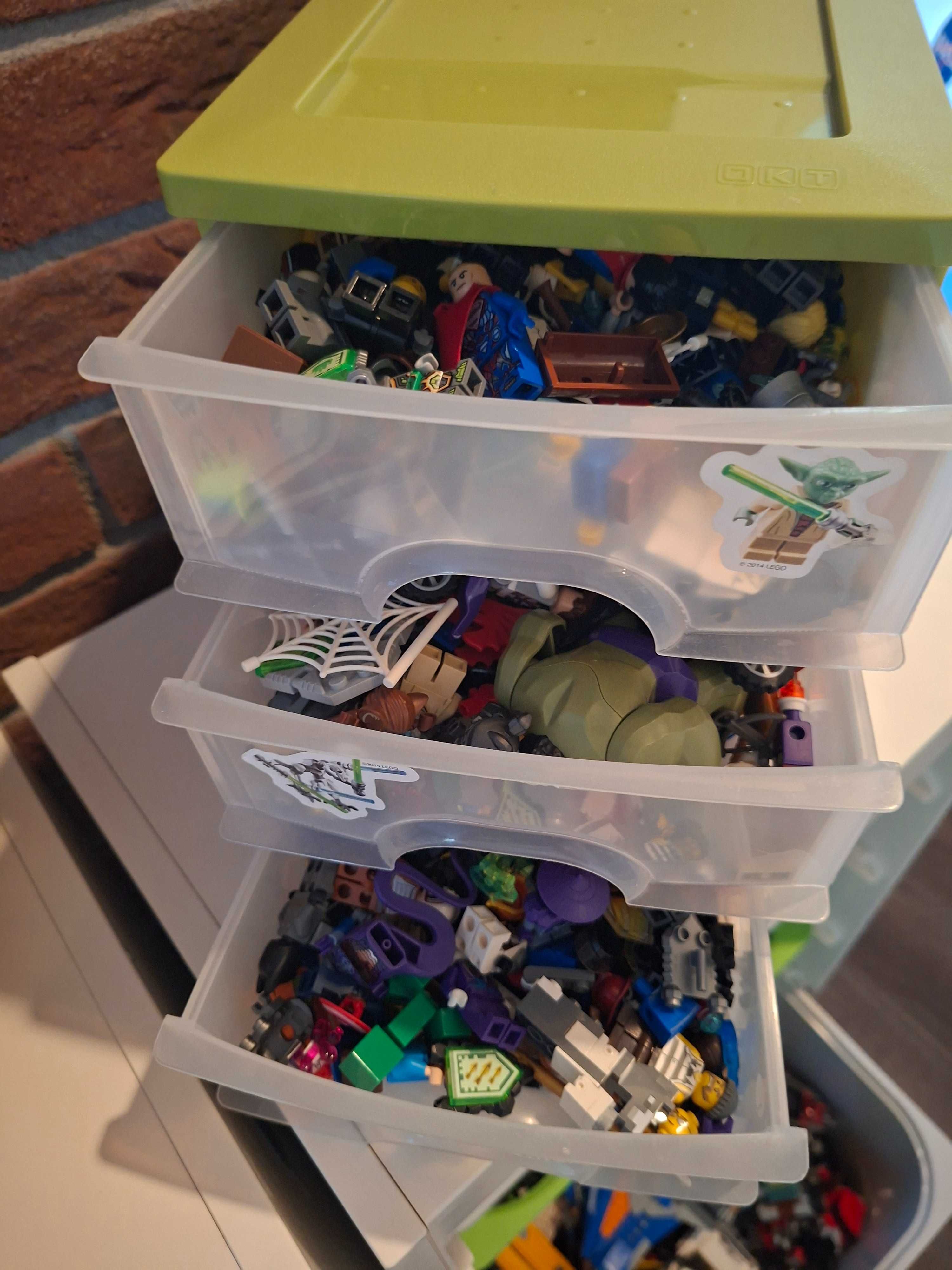 ZESTAW LEGO MIX - Star Wars, Super Heroes, Ninjago, City