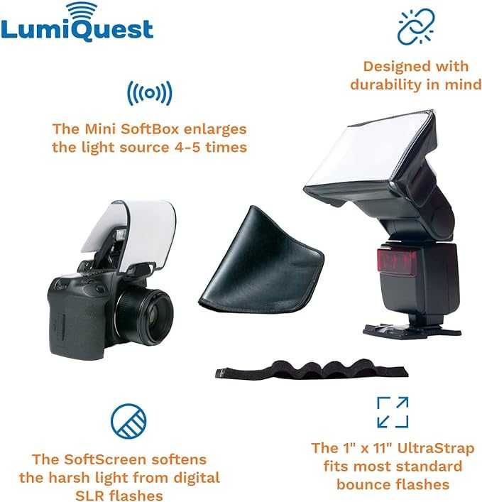 LumiQuest Mini zestaw fotograficzny, mini softbox