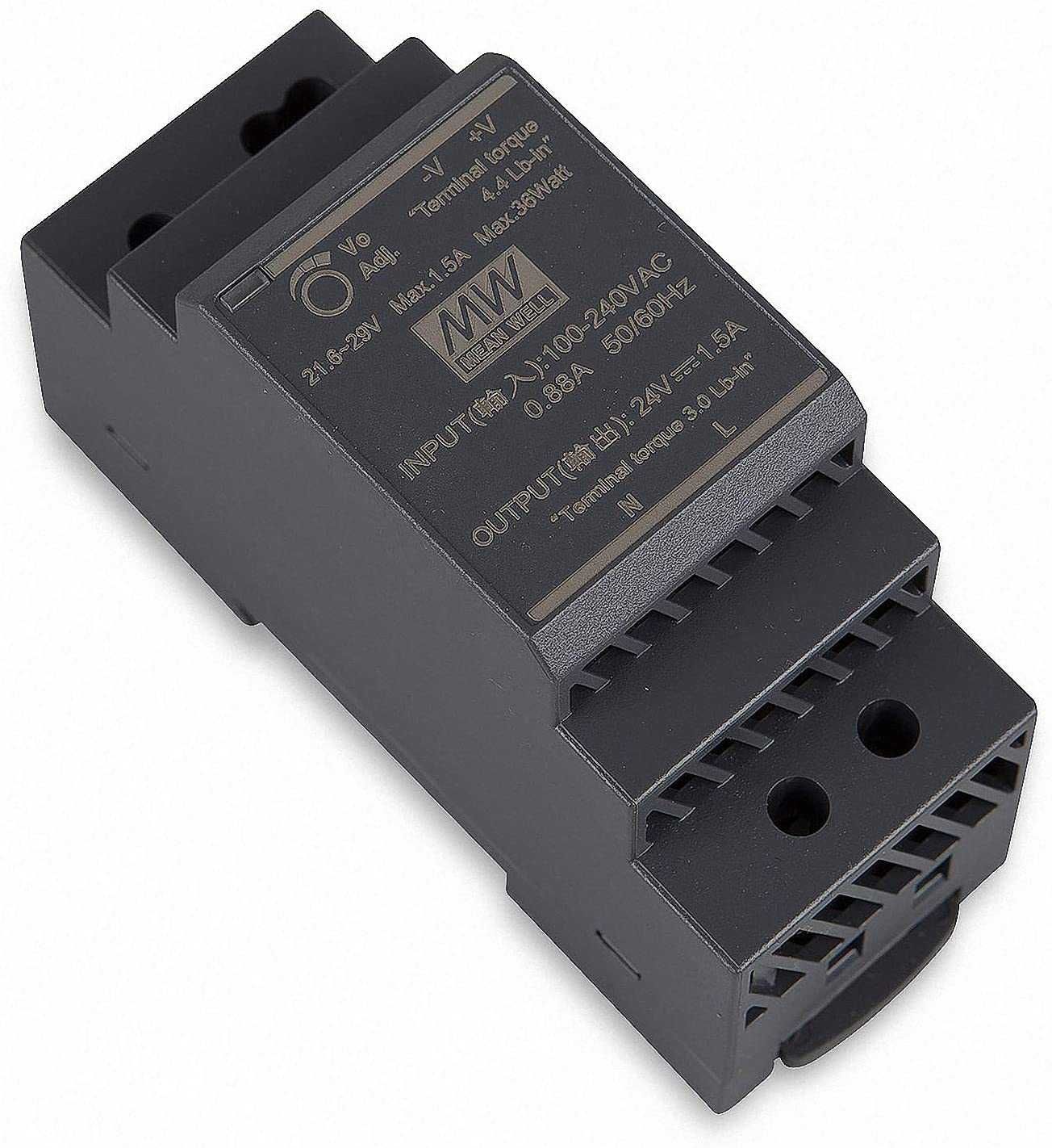 Блок живлення Mean Well HDR-60-24 На DIN-рейку 60 Вт 24V 2,5А (AC/DC