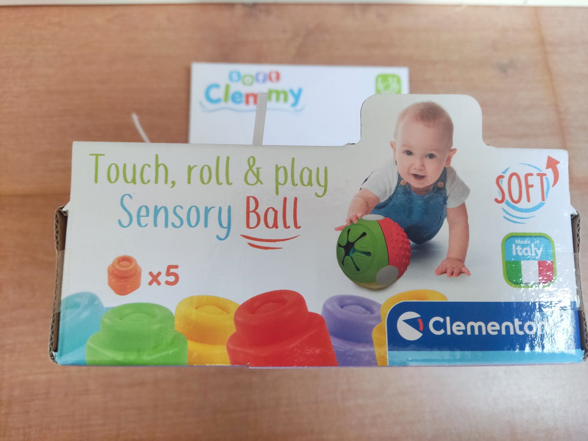 Bola sensorial Clementoni (como novo)